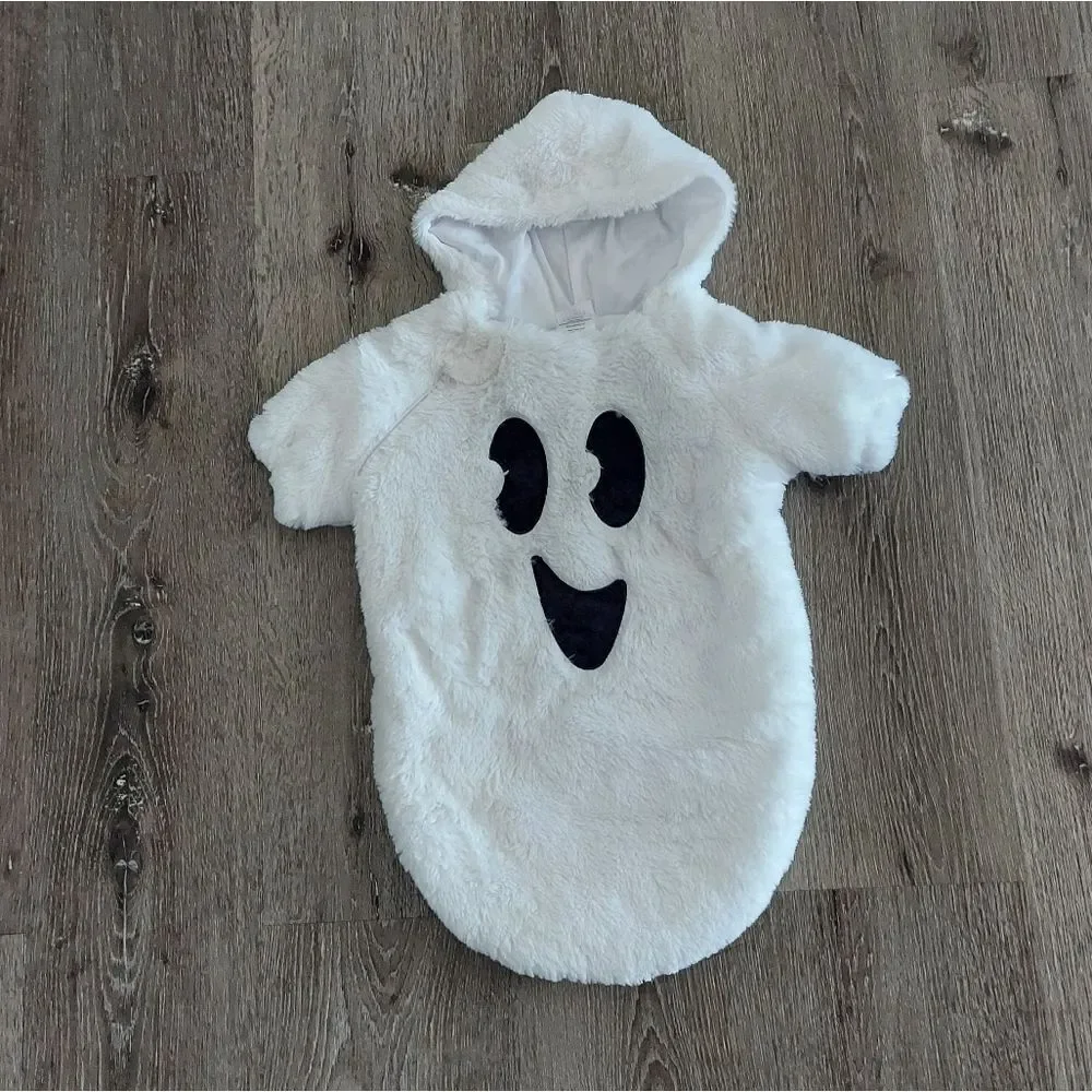 Spirit Halloween Baby Boo Ghost Bunting Costume 0-6 Months - Picture 2 of 5